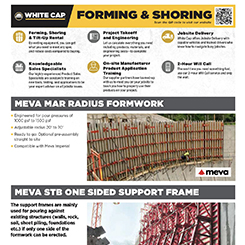 Meva Mar Radius Formwork